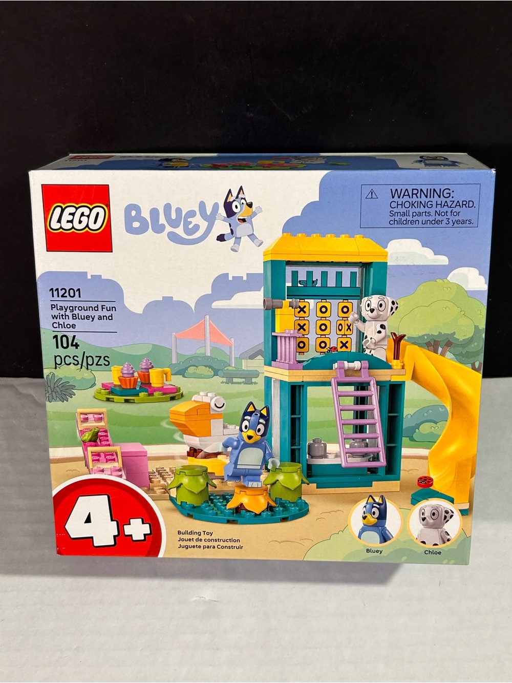 NIB Sealed LEGO Bluey Playground Fun 11201 Bluey & Chloe Building Set
